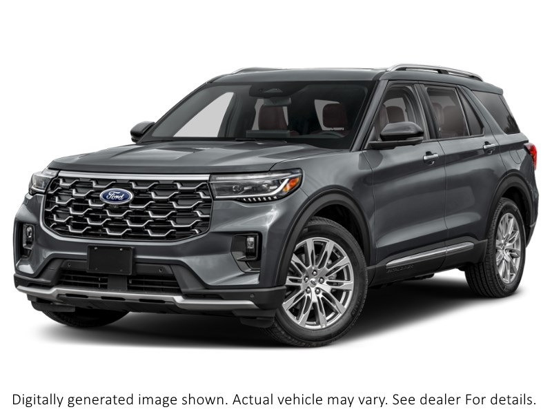 2026 Ford Explorer Platinum 4WD Exterior Shot 1