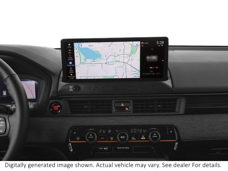 2026 Honda Passport Trailsport AWD Interior Shot 8