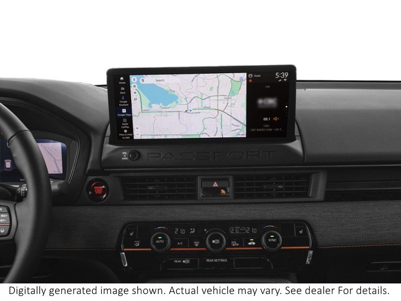 2026 Honda Passport Trailsport AWD Interior Shot 8