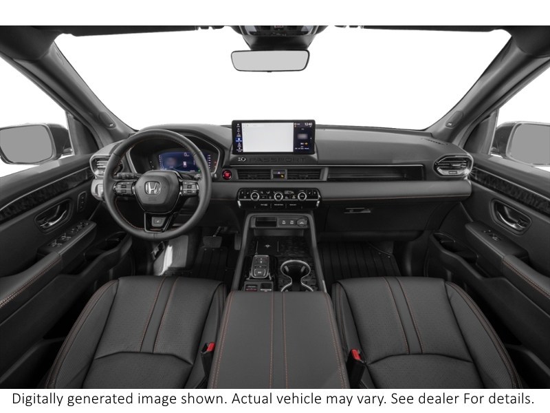 2026 Honda Passport Trailsport Touring Blackout AWD Interior Shot 6