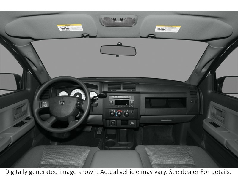 2008 Dodge Dakota 2WD Ext Cab Sxt Interior Shot 7