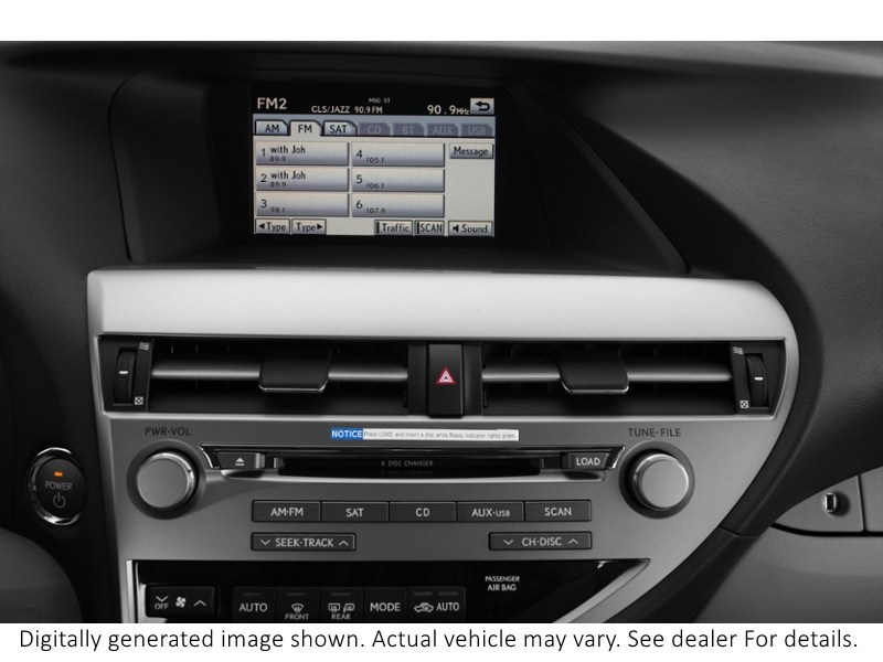 2010 Lexus Rx 450H AWD 4Dr Hybrid Interior Shot 2