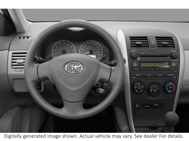 2010 Toyota Corolla 4Dr Sdn Man Ce Interior Shot 3