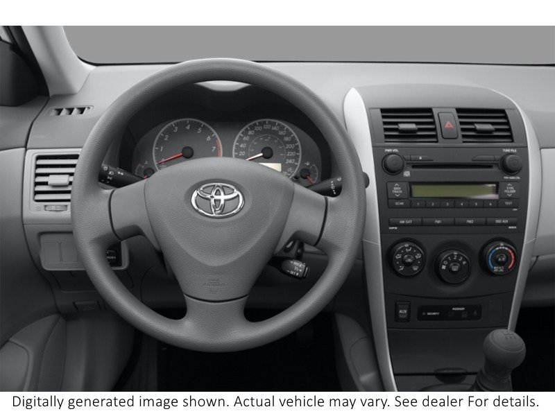 2010 Toyota Corolla 4Dr Sdn Man Ce Interior Shot 3