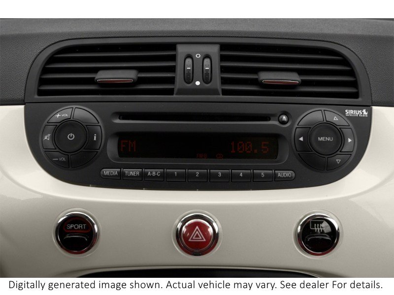 2014 Fiat 500C 2Dr Conv Pop Interior Shot 2