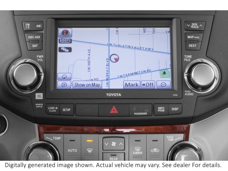 2013 Toyota Highlander 4WD 4Dr Limited Interior Shot 7