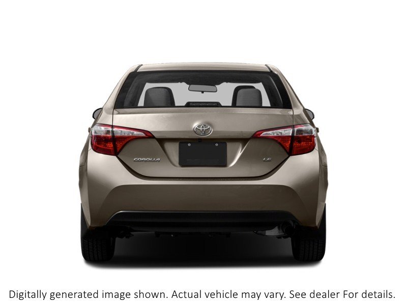 2016 Toyota Corolla 4Dr Sdn CVT LE Exterior Shot 8