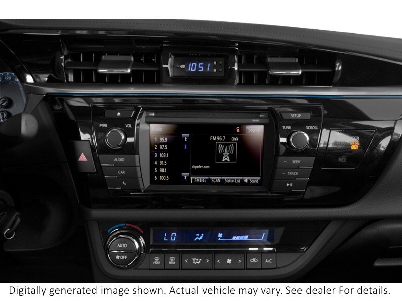 2014 Toyota Corolla 4Dr Sdn Man S Interior Shot 2