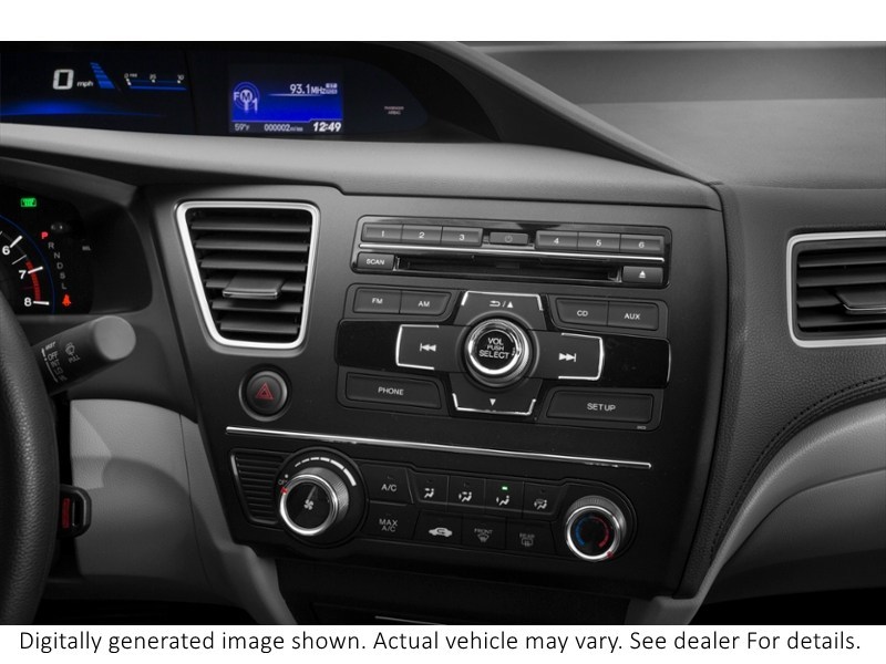 2015 Honda Civic Sedan 4Dr Auto LX Interior Shot 2