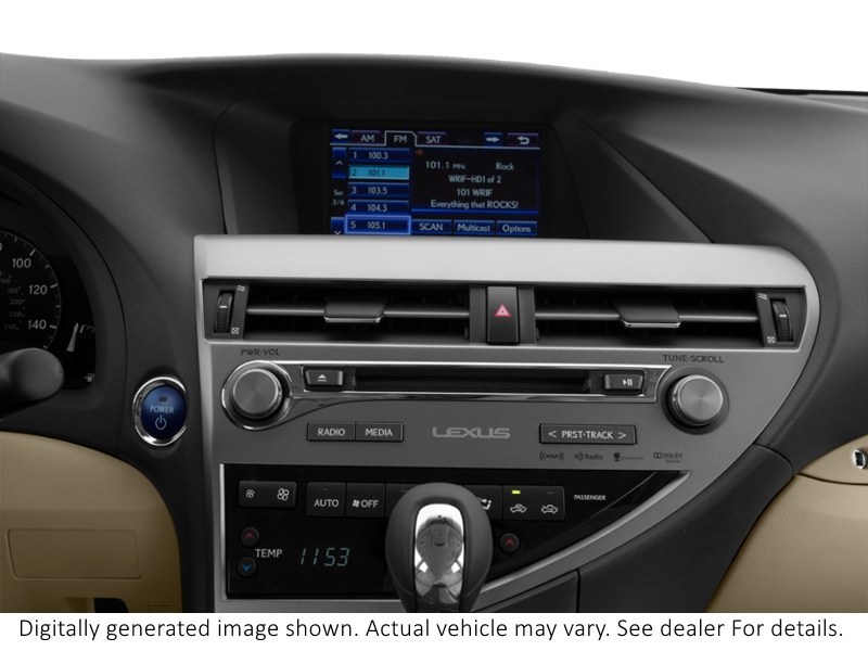 2015 Lexus Rx 450H AWD 4Dr Hybrid Interior Shot 2