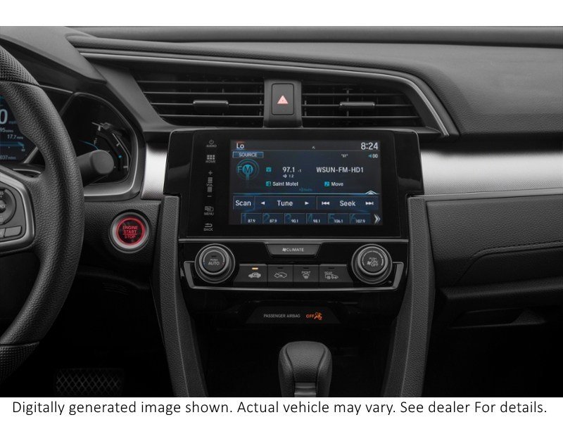 2017 Honda Civic Sedan 4Dr CVT EX Interior Shot 2