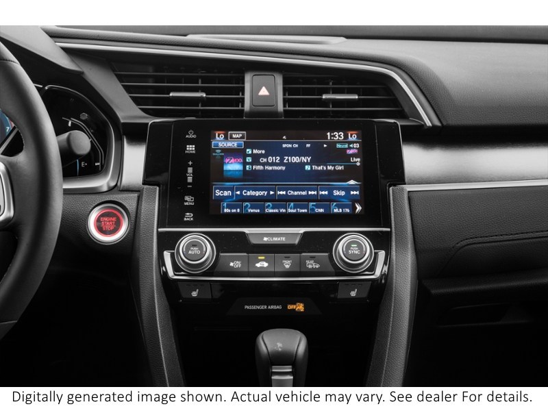2017 Honda Civic Sedan 4Dr CVT Touring Interior Shot 2