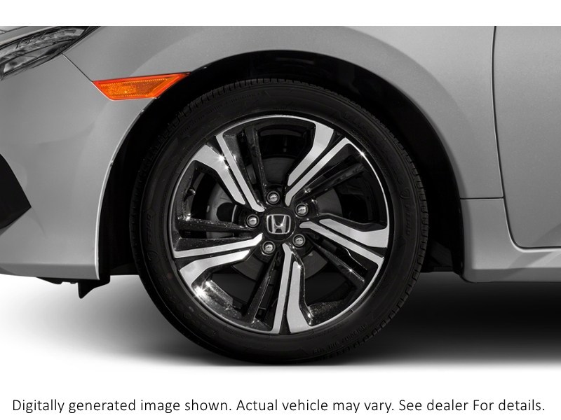 2017 Honda Civic Sedan 4Dr CVT Touring Exterior Shot 5