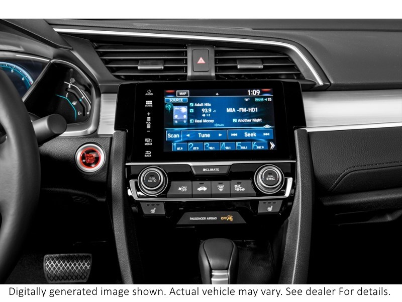 2017 Honda Civic 2Dr CVT Touring Interior Shot 2