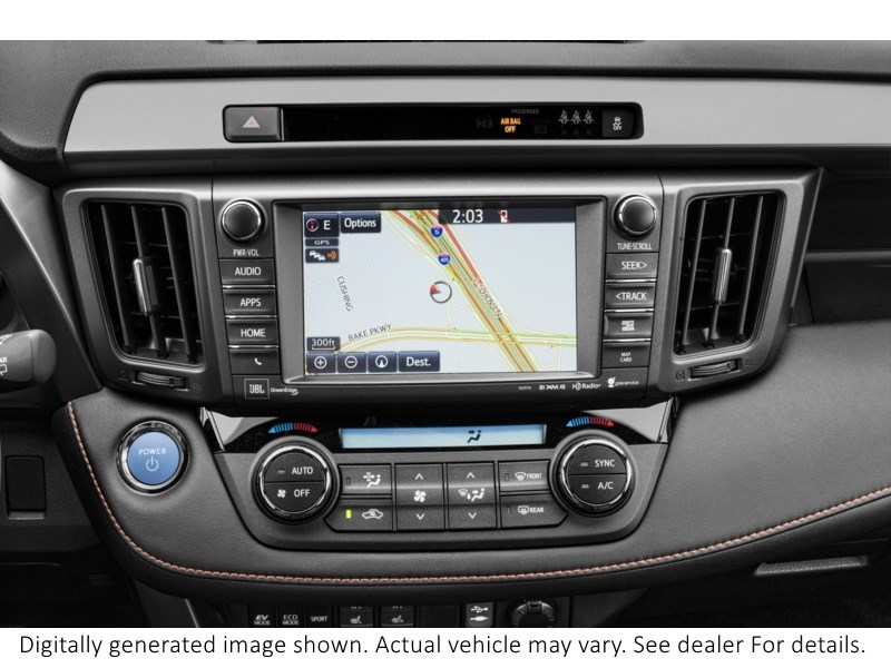 2018 Toyota Rav4 Hybrid AWD Hybrid SE Interior Shot 8