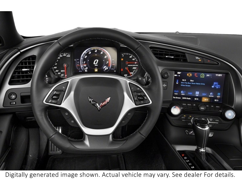 2018 Chevrolet Corvette 2Dr Stingray Cpe W/1Lt Interior Shot 3