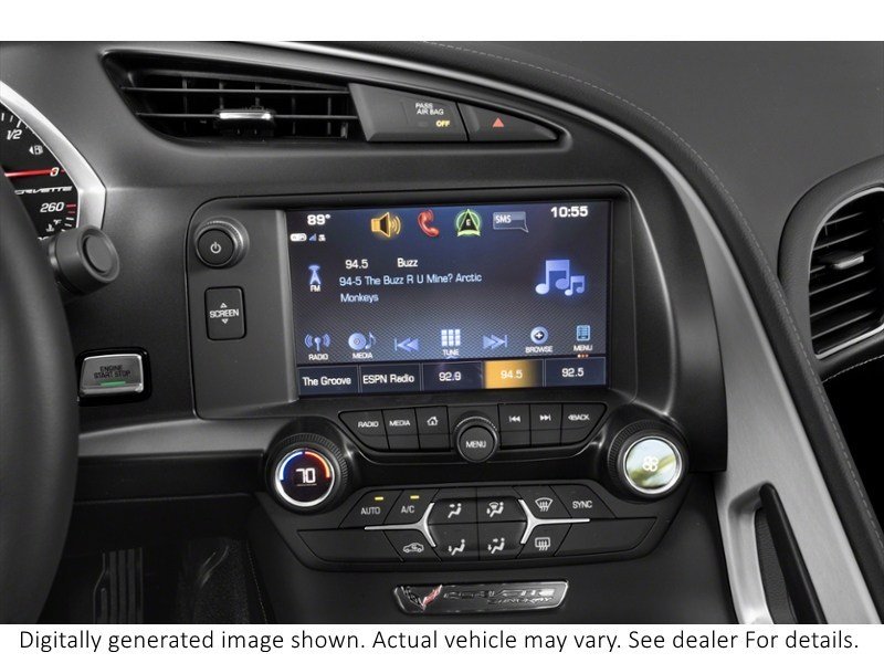 2018 Chevrolet Corvette 2Dr Stingray Cpe W/1Lt Interior Shot 2