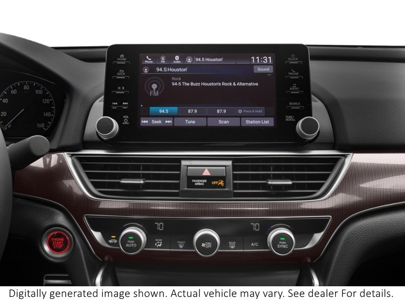 2018 Honda Accord Sedan Sport CVT Interior Shot 2