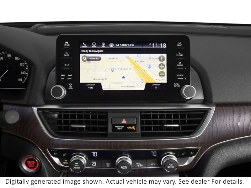 2018 Honda Accord Sedan Touring CVT Interior Shot 8