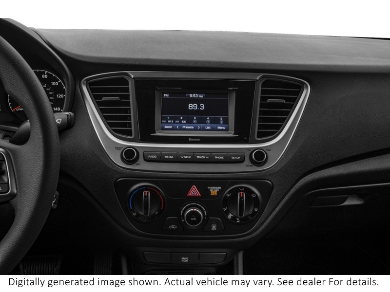 2018 Hyundai Accent 4 Door Gl Auto Interior Shot 2