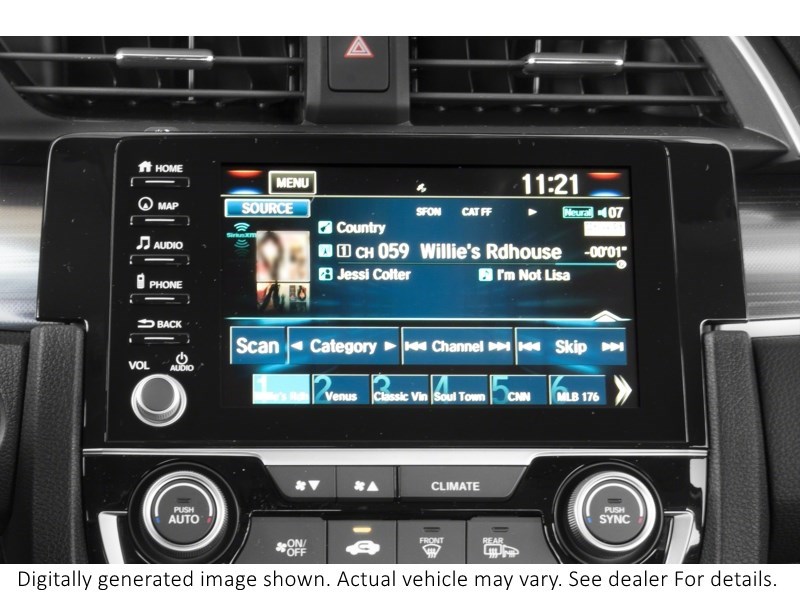 2021 Honda Civic Touring CVT Interior Shot 2