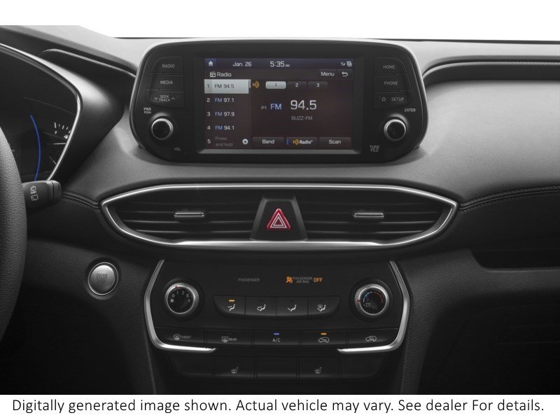 2020 Hyundai Santa Fe 2.4L Essential AWD W/Safety Package Interior Shot 2