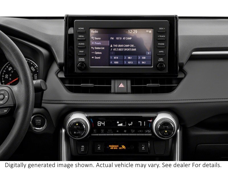 2021 Toyota Rav4 XLE AWD Interior Shot 2