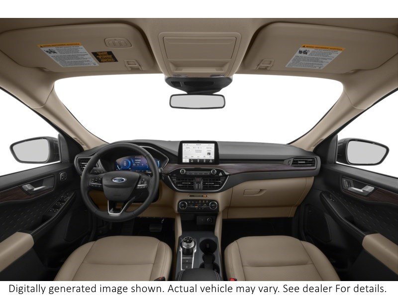 2021 Ford Escape Titanium Hybrid AWD Interior Shot 6