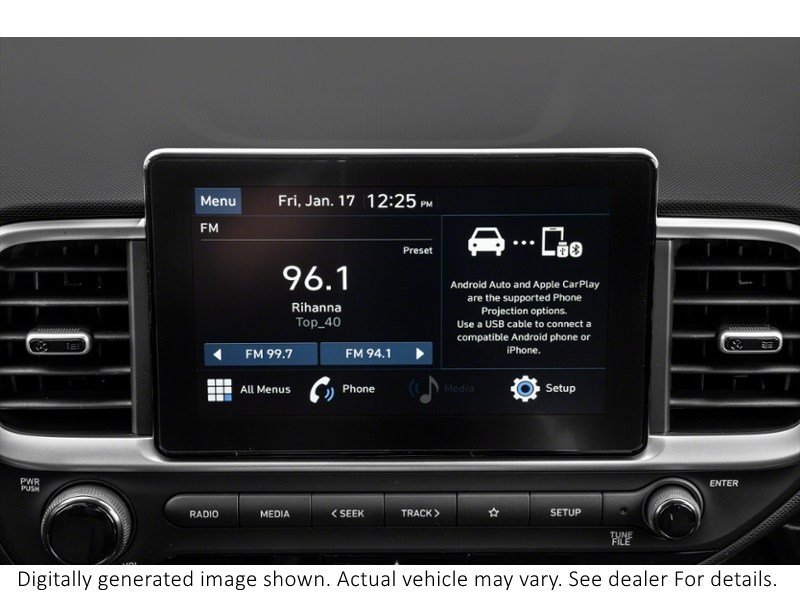 2022 Hyundai Venue Trend Ivt Interior Shot 7