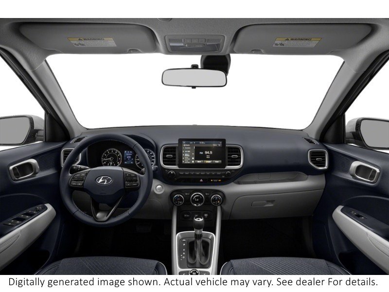 2022 Hyundai Venue Ultimate Ivt W/Black Interior Interior Shot 6