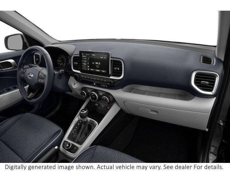 2022 Hyundai Venue Ultimate Ivt W/Black Interior Interior Shot 1