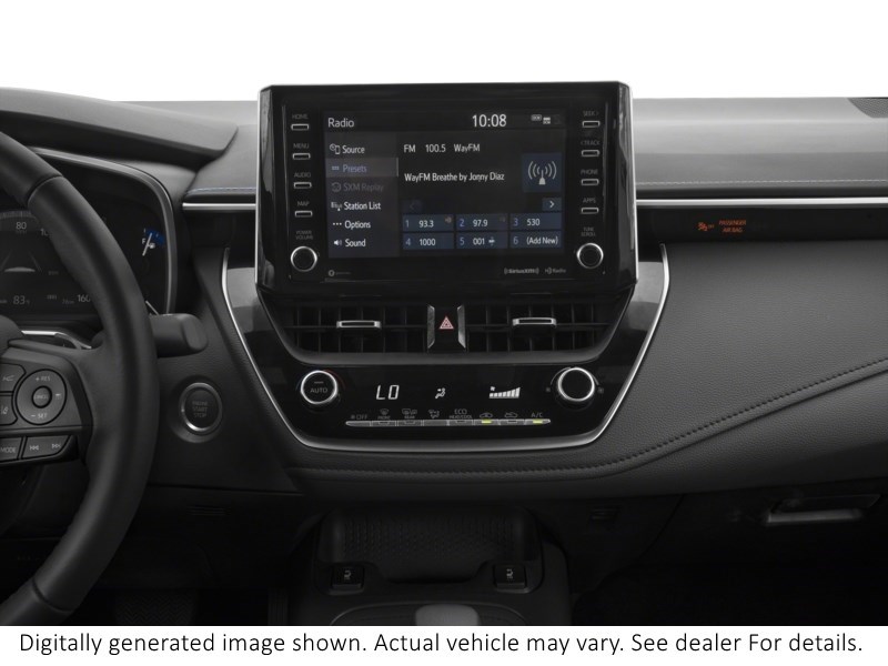 2022 Toyota Corolla SE CVT Interior Shot 2