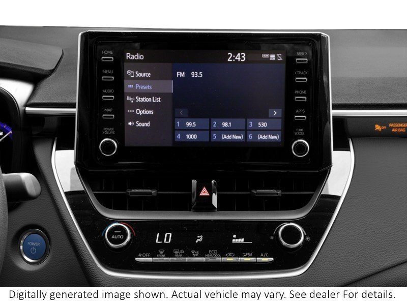 2020 Toyota Corolla Hybrid Hybrid CVT Interior Shot 2