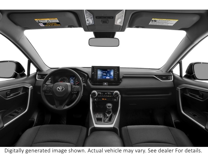 2022 Toyota Rav4 LE FWD Interior Shot 6