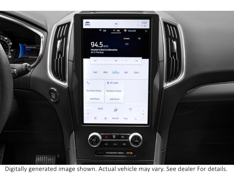 2022 Ford Edge Titanium AWD Interior Shot 2