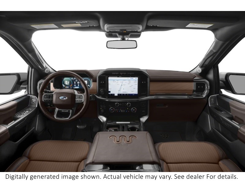2021 Ford F-150 King Ranch 4WD Supercrew 5.5' Box Interior Shot 6