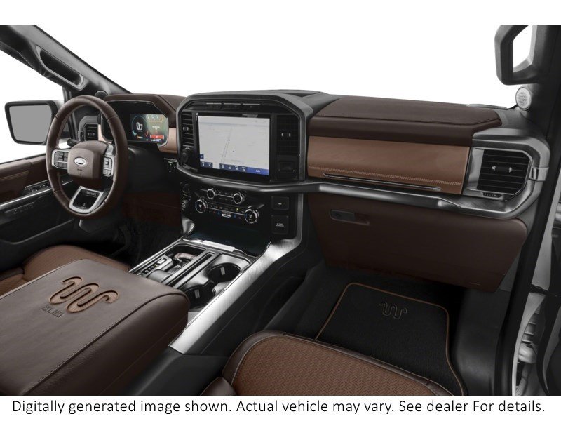 2021 Ford F-150 King Ranch 4WD Supercrew 5.5' Box Interior Shot 1