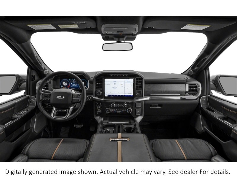 2023 Ford F-150 Platinum 4WD Supercrew 5.5' Box Interior Shot 6