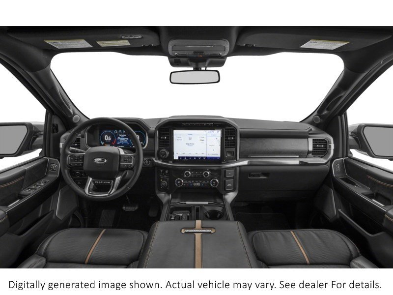 2023 Ford F-150 Platinum 4WD Supercrew 5.5' Box Interior Shot 6