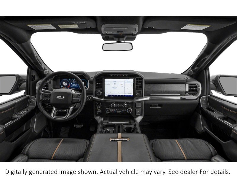 2023 Ford F-150 Platinum 4WD Supercrew 5.5' Box Interior Shot 6