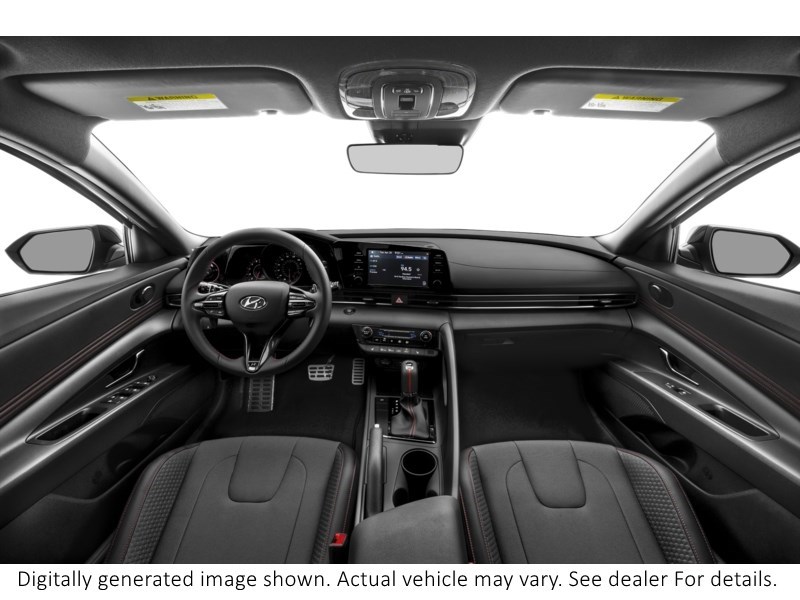 2021 Hyundai Elantra N Line DCT Interior Shot 6
