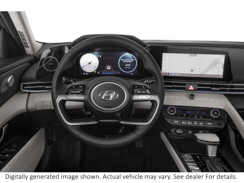 2023 Hyundai Elantra Hybrid Luxury DCT Interior Shot 3