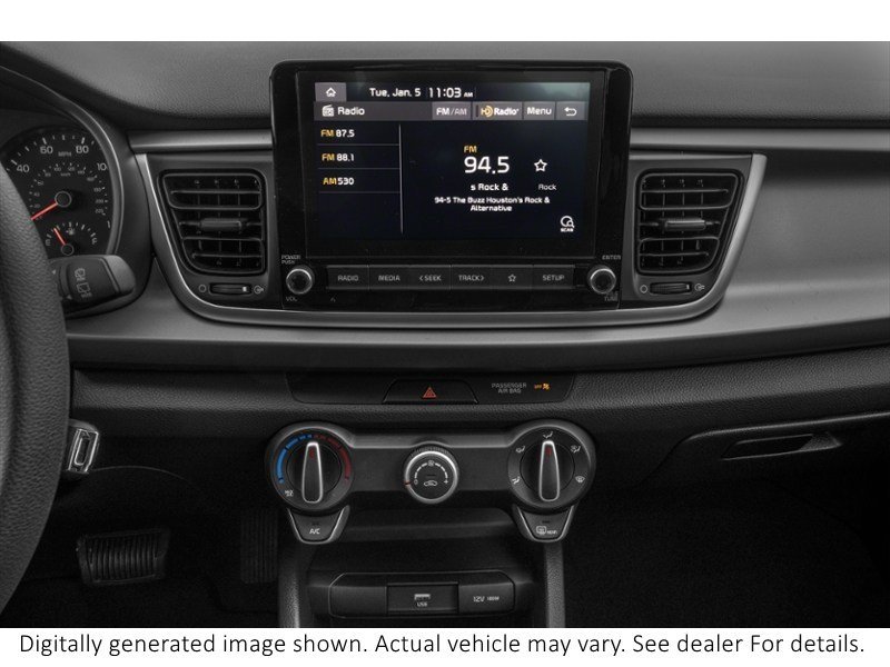 2021 Kia Rio 5-Door Lx+ Ivt Interior Shot 2