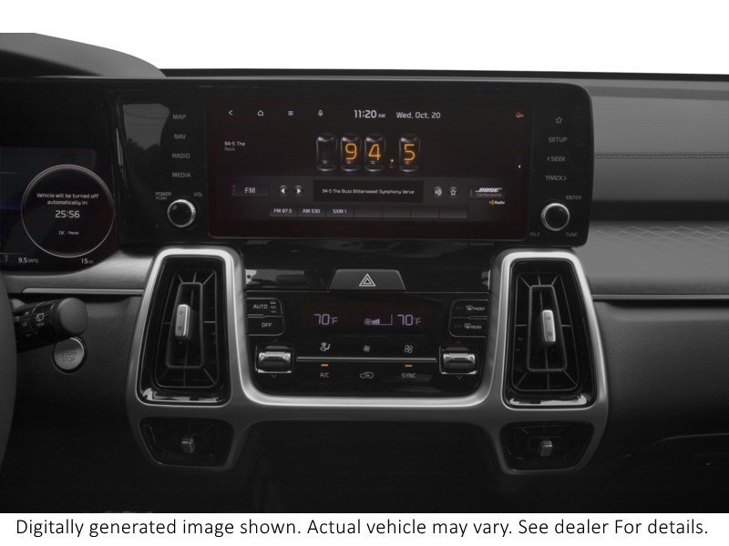 2022 Kia Sorento Sx AWD W/Burgundy Leather Interior Shot 2