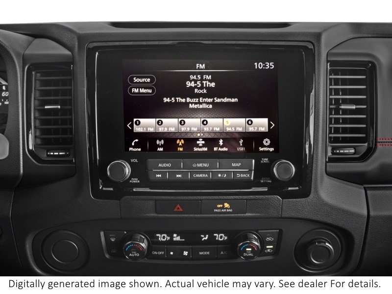 2023 Nissan Frontier Crew Cab Pro-4X Standard Bed 4X4 Interior Shot 2