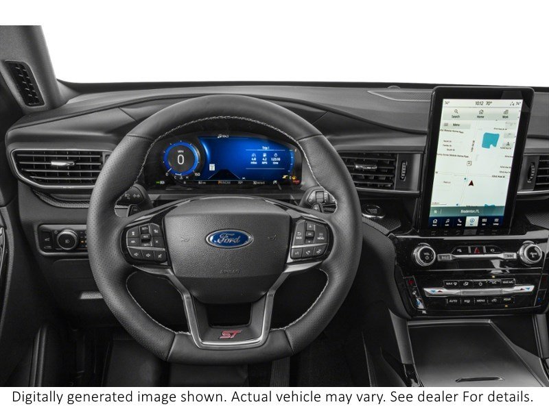 2023 Ford Explorer ST | 4WD | 3.0L | Roof | Tech Pkg | 360 | 21S Interior Shot 3