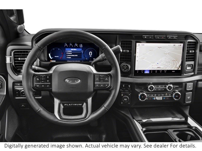2024 Ford Super Duty F-350 Drw Platinum 4WD Crew Cab 8' Box Interior Shot 3