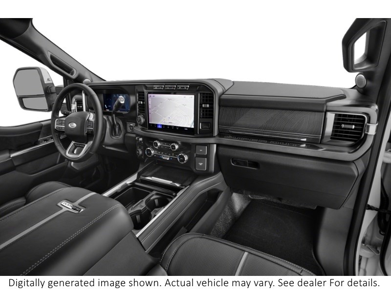 2024 Ford Super Duty F-350 Drw Platinum 4WD Crew Cab 8' Box Interior Shot 1