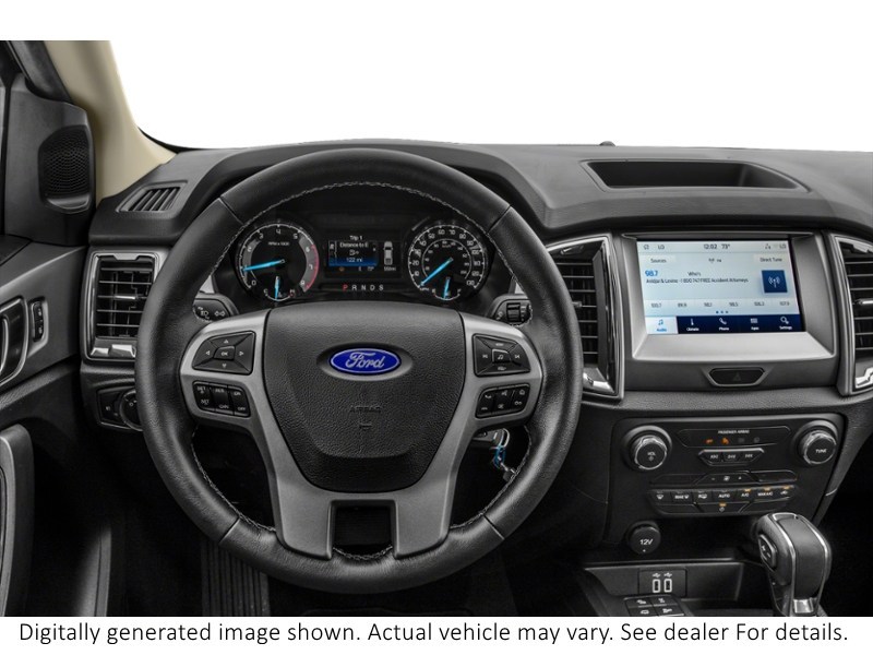 2023 Ford Ranger XLT 4WD Supercrew 5' Box Interior Shot 3