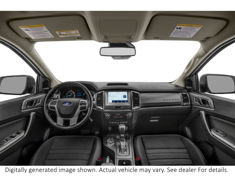 2023 Ford Ranger XLT 4WD Supercrew 5' Box Interior Shot 6
